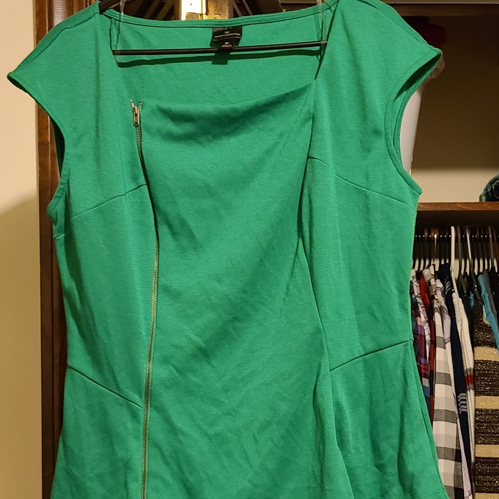 Zip Dress Shirt